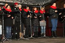 Česko zpívá koledy na náměstí TGM v Prostějově 2017