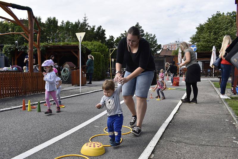 Rozloučení se školním rokem na dopravním hřišti v Prostějově. 24.6.2020