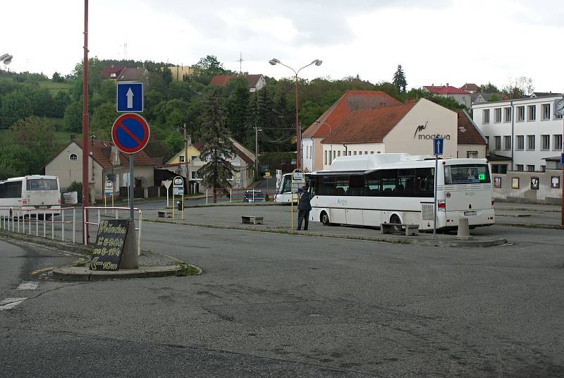 Autobusové nádraží v Konici