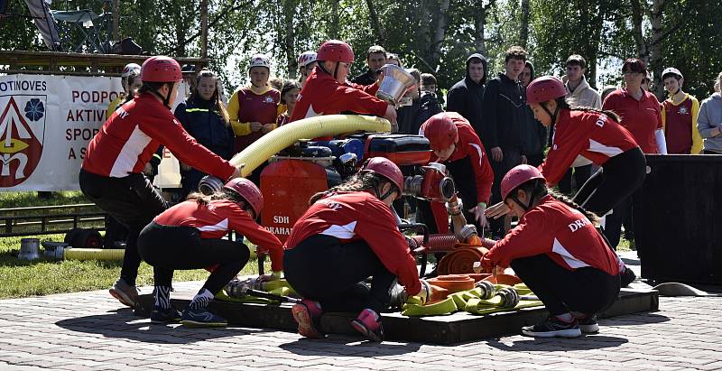 Dlouhodobý seriál závodů v požárním útoku pro žáky a dorostence na Prostějovsku zahájil svůj pátý ročník v Otinovsi. 28.5. 2022