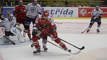 2. kolo WSM Ligy, LHK Jestřábi Prostějov - HC Stadion Litoměřice 1:4 (1:0, 0:1, 0:3). Marek Švec (Prostějov)