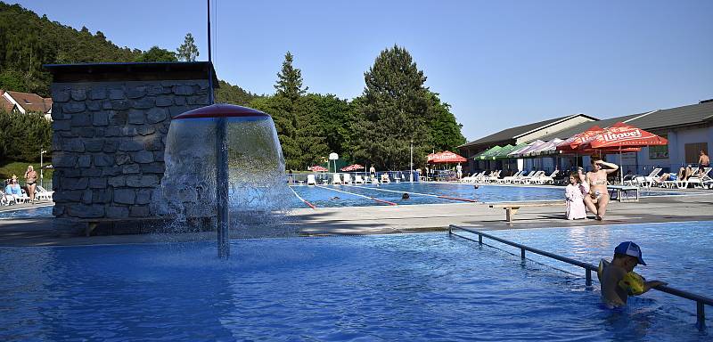 Koupaliště Stražisko, 18.6. 2021