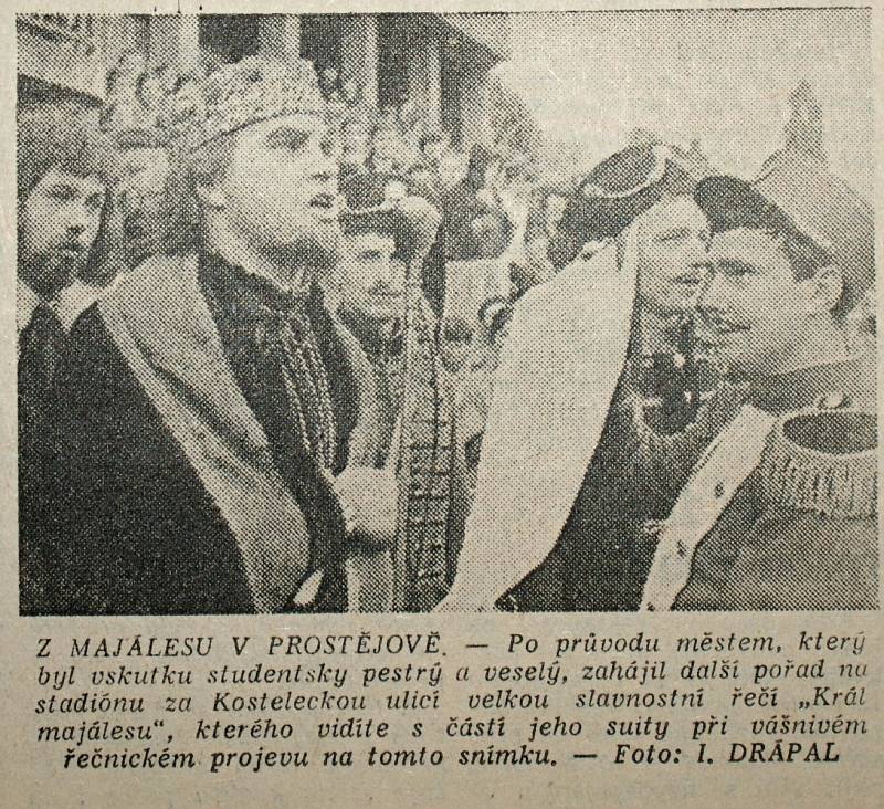 Výstřižek ze Stráže lidu z roku 1966