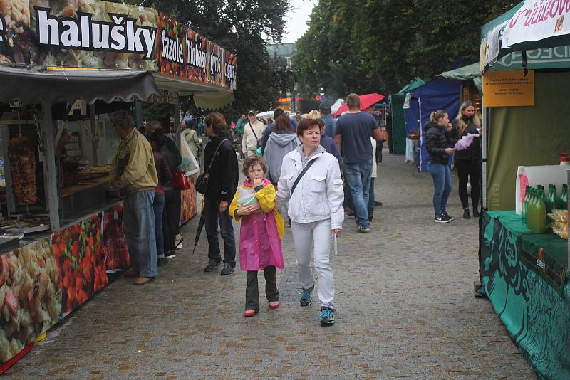 Prostějovské hody poznamenalo počasí. Déšť odradil některé stánkaře i návštěvníky.