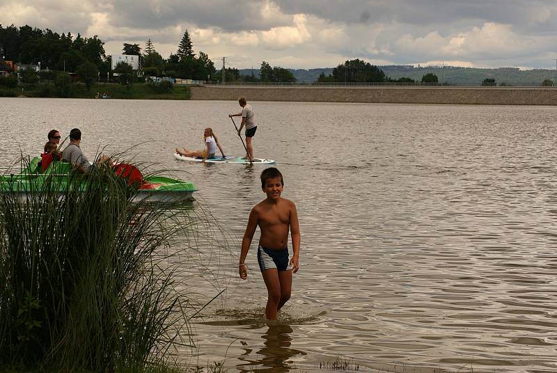 Plumlovská přehrada - 17. července 2020
