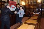 V Prostějově se uskutečnilo předávání ocenění čestným dárcům krve. Foto: Český červený kříž, se svolením