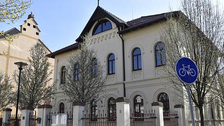 Detašované pracoviště ÚZSVM sídlilo ve vile v Prostějově