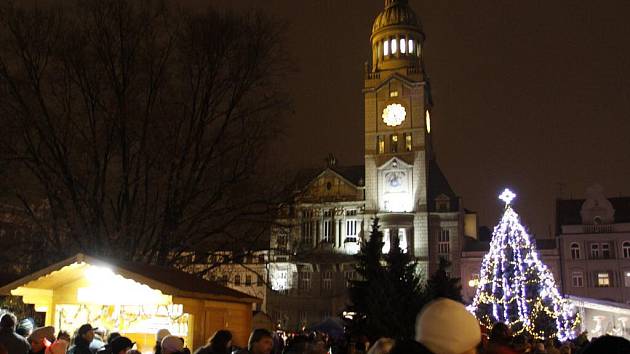 Vánoční atmosféra v Prostějově. Ilustrační foto