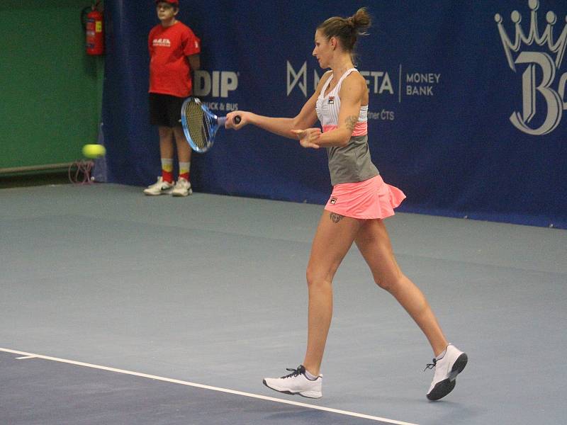 Karolina Plíšková. Prostějov v semifinálové skupině tenisové extraligy porazil Přerov 5:3