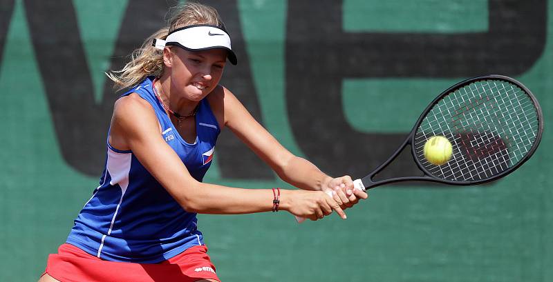 World Junior Tennis Final 2017 v Prostějově: ČR - Kanada