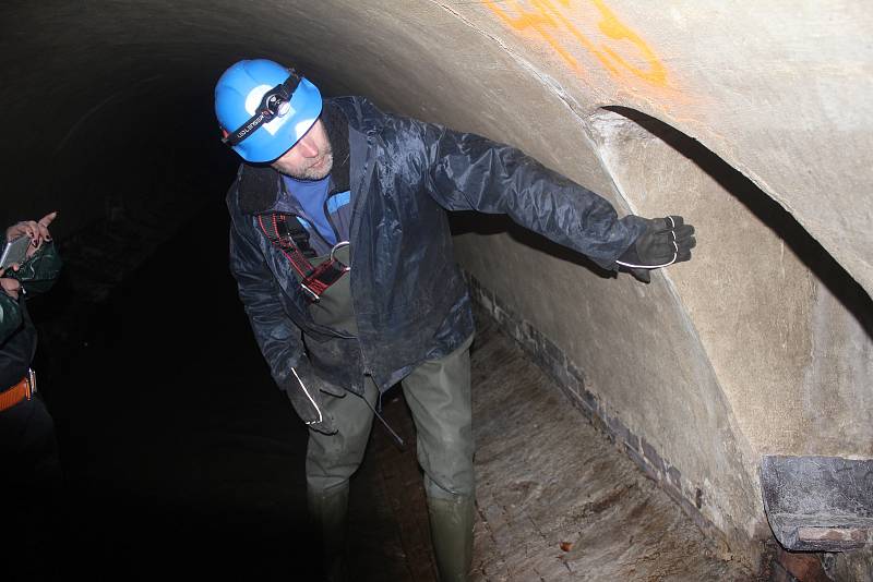 Během Dne vody nechala společnost Moravská vodárenská zpřístupnit část podzemí s Mlýnským náhonem.