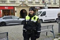 Městská policie Prostějov dohlíží na pořádek v ulicích města.