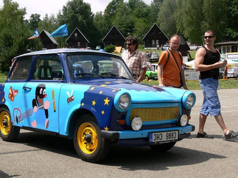 Moravský Trabant sraz v Plumlově