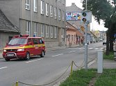 Radar v Olomoucké ulici