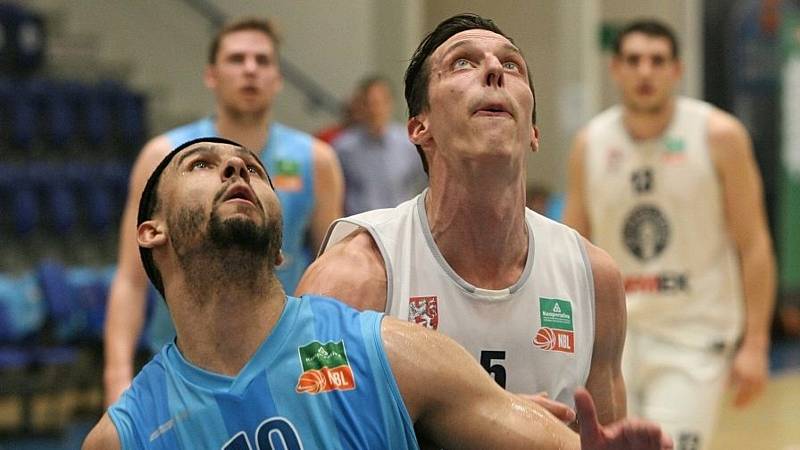 Sport basketbal NBL - Děčín vs. Olomoucko 85:66