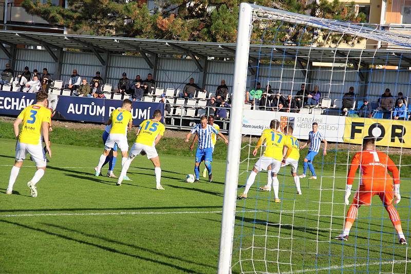 Fotbalisté 1. SK Prostějov porazili doma Vysočinu Jihlava 2:1 (1:1).