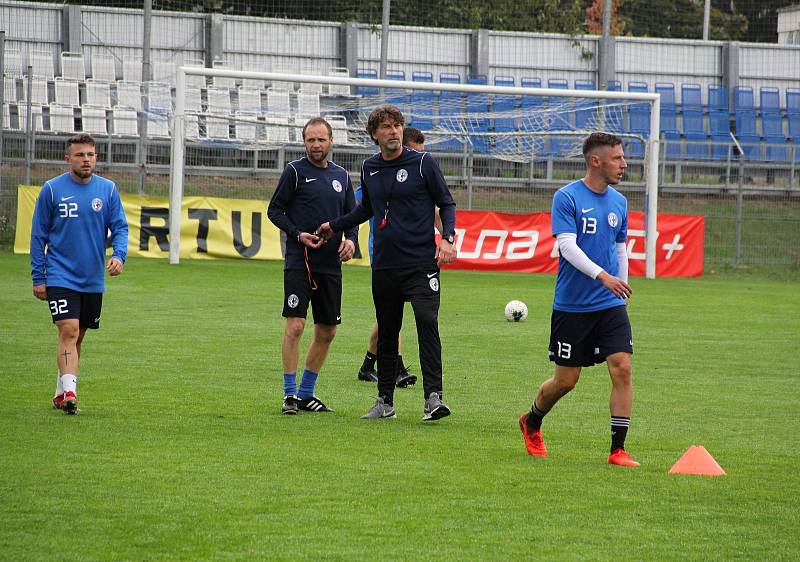 Druholigoví fotbalisté Prostějova mají nové trenéry. trenér Daniel Šmejkal a asistent Michal Šmarda