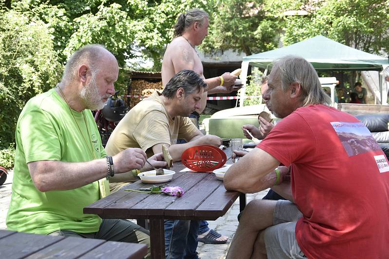 Sraz patinovek a bastlů v Hradčanech-Kobeřicích, 13. 6. 2020