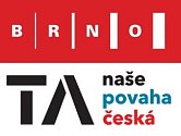 Logo města Brna a logotyp pořadu ČT. Díla grafičky Věry Marešové
