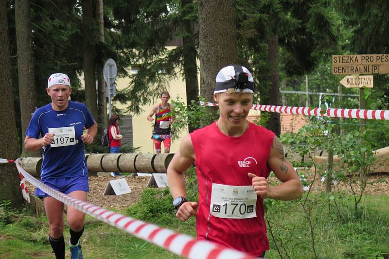 Horský půlmaraton Kilpi Trail Running Cup v Lipně nad Vltavou.