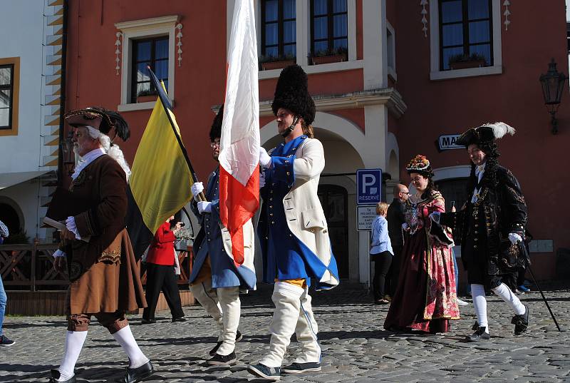 Zakončení zámecké sezóny v Českém Krumlově v roce 2019.