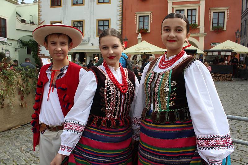 Svatováclavské slavnosti v Českém Krumlově.