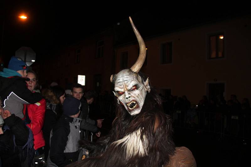 Krampus show v Kaplici 2016. 