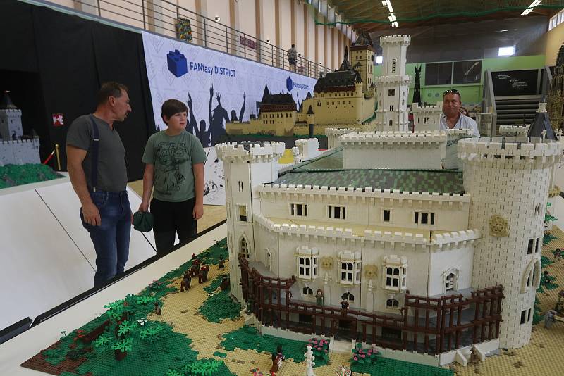 Lego výstava v Amenity resortu v Lipně nad Vltavou