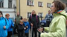 Nordic Walking branou Novohradských hor v Benešově nad Černou se konal i navzdory dešti.