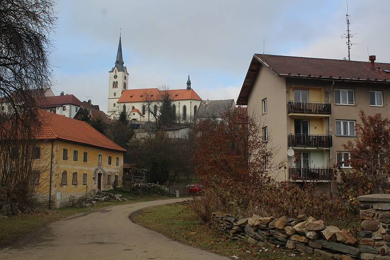 Hořice na Šumavě, kterým se přezdívá Brána Šumavy.