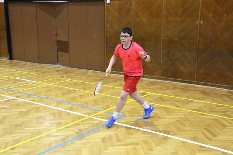 Krumlovští žáci na otevřeném krajském turnaji Grand Prix C kategorie U13 v Českých Budějovicích.