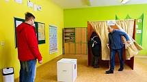Druhé kolo prezidentských voleb 2018 ve Vyšším Brodě.