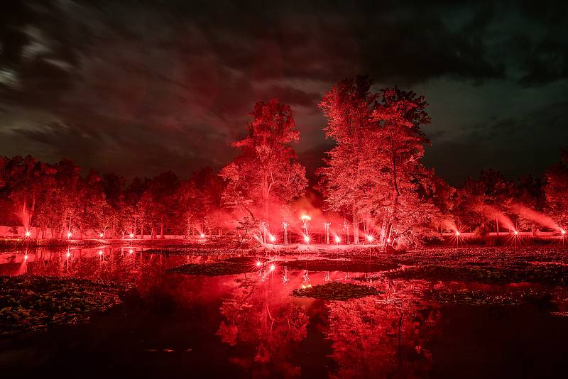 Poslední večer Mezinárodního hudebního festivalu Český Krumlov.