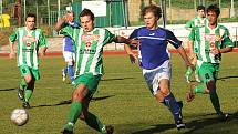 Fotbalové utkání krajského přeboru staršího dorostu / FK Slavoj Český Krumlov -  SKP České Budějovice 4:1