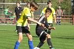 12. kolo KP mladší žáci: FK Spartak Kaplice – FK Tatran Prachatice 4:3 (2:2).