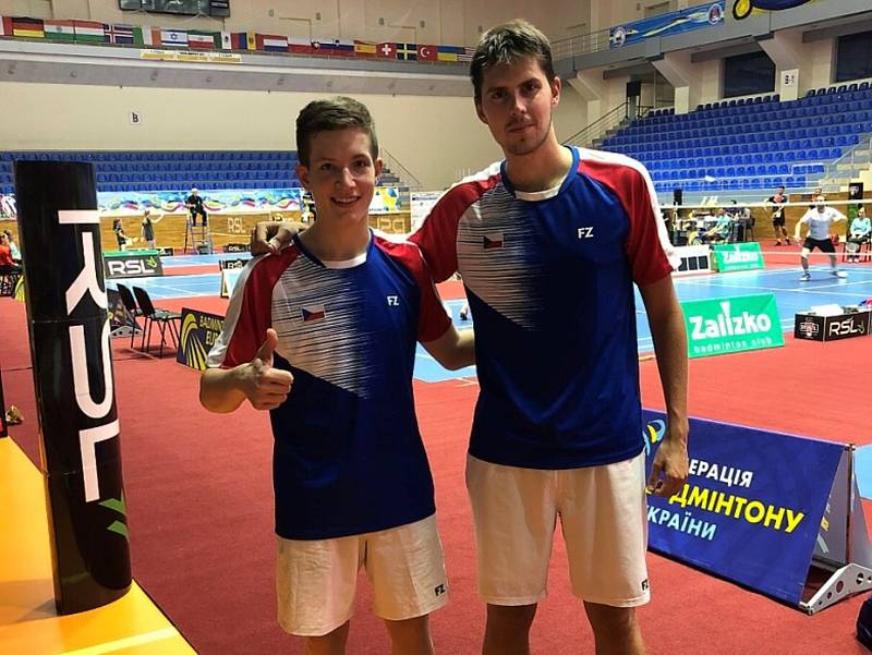 Jaromír Janáček a Tomáš Švejda si z ukrajinského turnaje přivážejí výborné páté místo a cenných 2200 bodů do světového žebříčku.