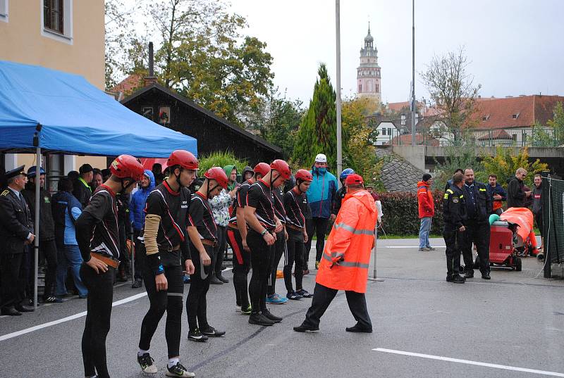 Hasičská soutěž O pohár města Český Krumlov 2019.