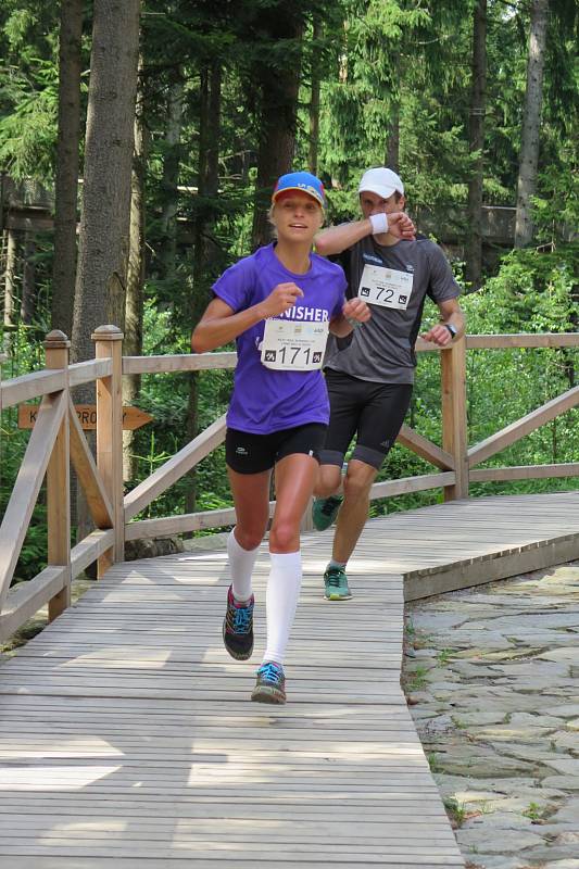 Horský půlmaraton Kilpi Trail Running Cup v Lipně nad Vltavou.