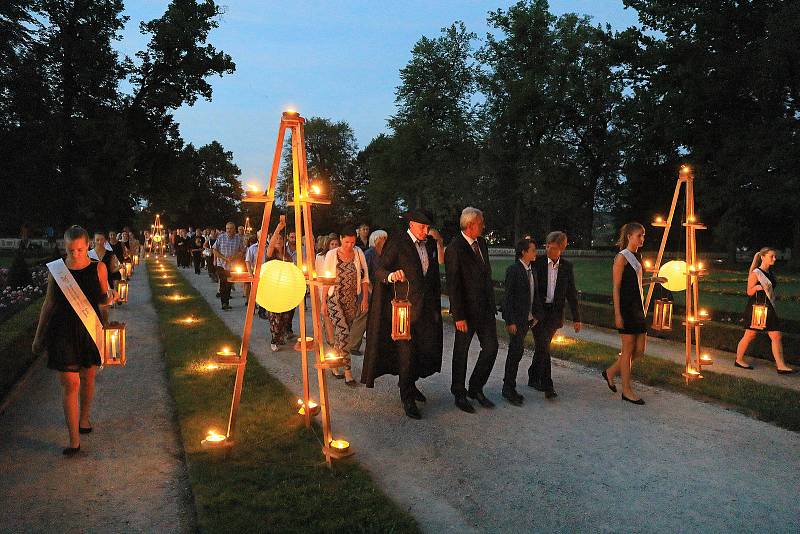 Poslední večer Mezinárodního hudebního festivalu Český Krumlov.