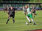 Fotbalisté Českého Krumlova zakončili sezonu výhrou v Komárově. Ilustrační foto.