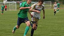 Fotbalové utkání A skupiny divize mladšího dorostu / FK Slavoj Český Krumlov - 1. FK Příbram B 0:5 (0:1).