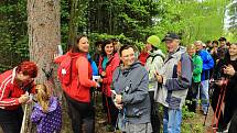 Přátelský pochod Nordic Walking v Benešově nad Černou.