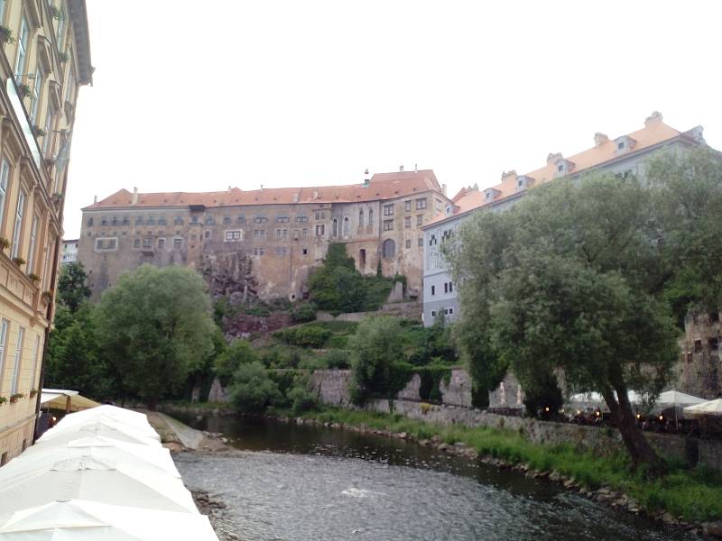 Podvečerní Český Krumlov