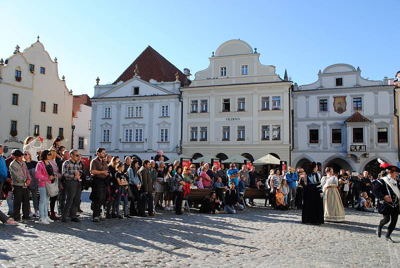 Zakončení zámecké sezóny v Českém Krumlově v roce 2019.