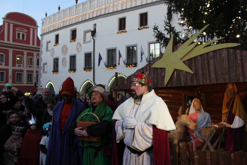 Tříkrálový happening je tradičním zakončením adventního svátečního období v Českém Krumlově.