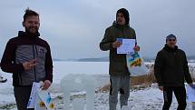 Lipno Ice Marathon prověřil na osm desítek borců, kteří nejsou z cukru.