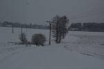 Tak to vypadá po středečním sněžení na Křemežku, v Chlumu, v samotné Křemži, v Holubově, U Zlaté Koruny a krajině pod Kletí, která nad pásem stromů kvůli sněžení a zatažené obloze ani nebyla vidět.