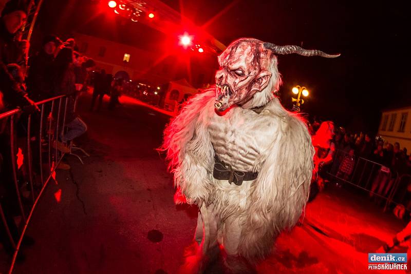 Krampus Show 2015 v Kaplici.