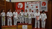 Mikulášský turnaj, poslední z letošní série turnajů Jihočeského svazu japonského karate, pořádal českokrumlovský Shotokan karate klub.