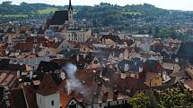 Český Krumlov o Svatováclavských slavnostech 2021.